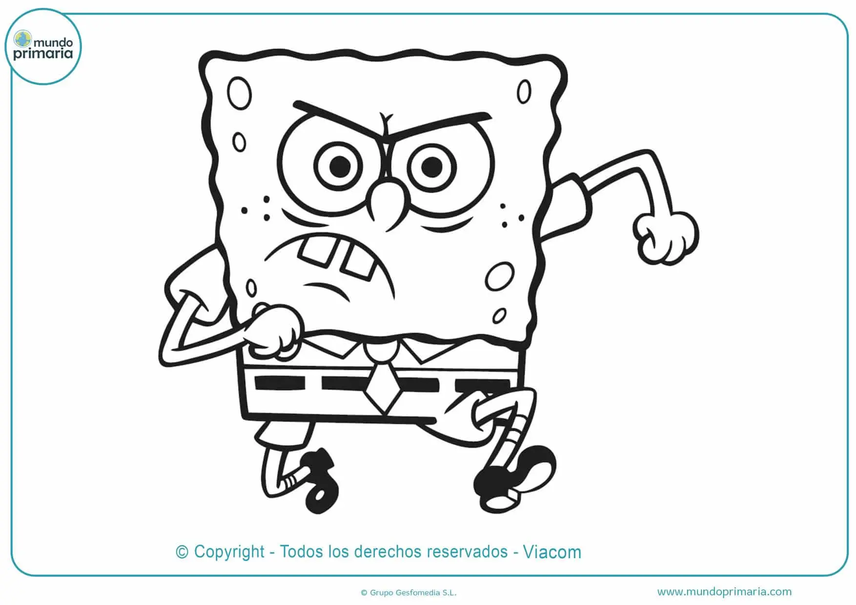 fotocopias de bob esponja para colorear - Cómo es el color de Patricio