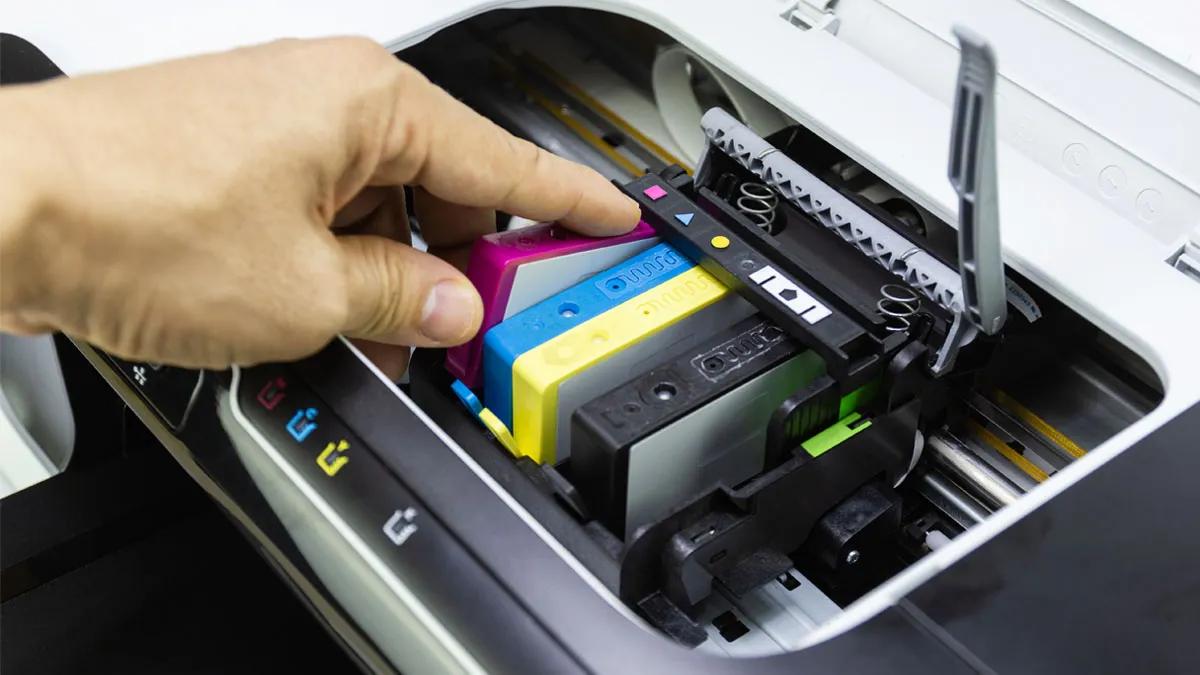 como cambiar tinta a fotocopiadora edepson - Cómo mover la tinta de la impresora